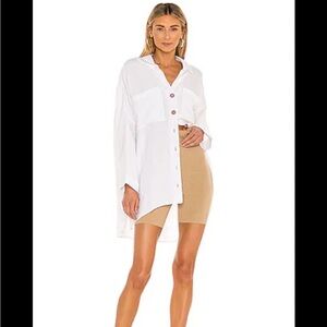 Show me Your Mumu | John’s button down shirt raw hem loose baggy fit